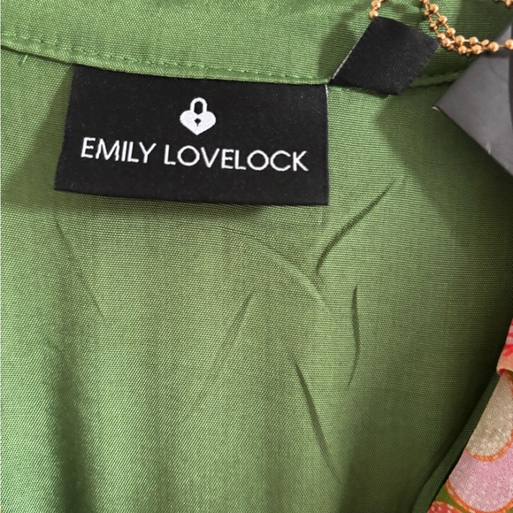 BRAND NEW EMILY LOVELOCK FLORAL DRESS WITH TAGS - Picture 9 of 14